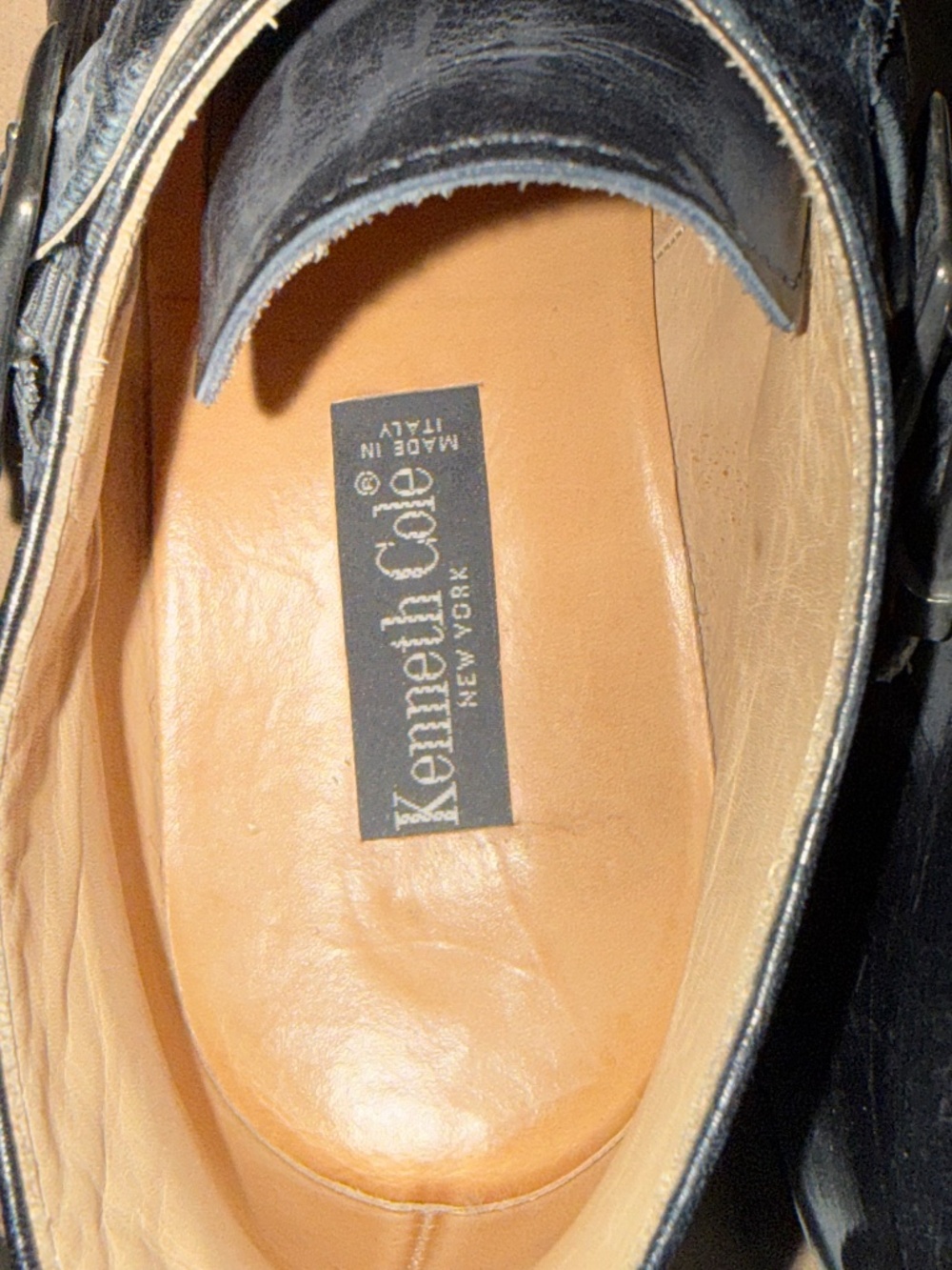 Kenneth Cole Monk Buckle Ankle Boots - Picture 3 of 5